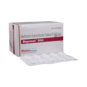 Metformin (500mg) Bigomet  Glucophage