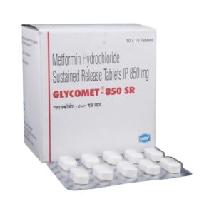 Metformin (850mg) Glycomet SR  Glucophage