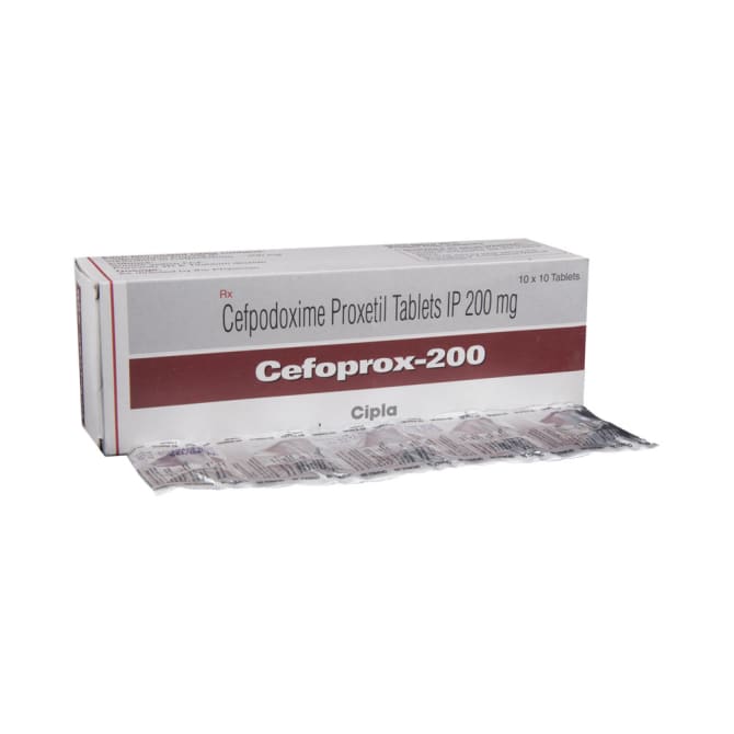 Cefpodoxime Proxetil (200mg) Cefoprox Tablet (vantin)