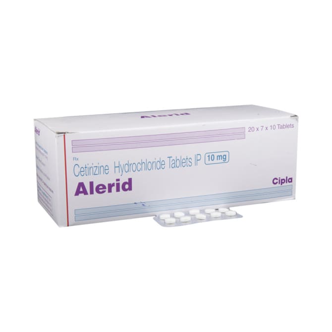 Cetirizine (10mg) Alerid (Zyrtec)