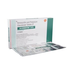 Amoxycillin + Clavulanic Acid (250+125 mg) [Augmentin 375] Tablet