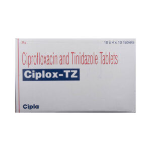 Ciprofloxacin (500mg) + Tinidazole (600mg) (Ciplox TZ)