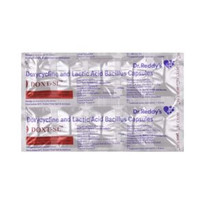Doxycycline (100mg) + Lactobacillus (5Billion Spores) Doxt-SL