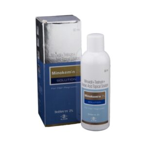 Minoxidil (2% w/v) + Azelaic Acid (1.5% w/v) + Tretinoin (0.01% w/v) Minokem-N Solution