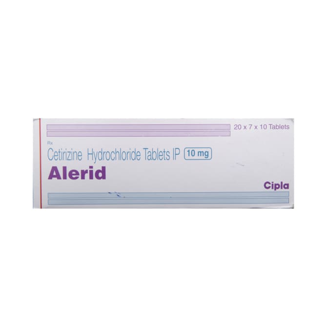Cetirizine (10mg) Alerid (Zyrtec) - Image 2