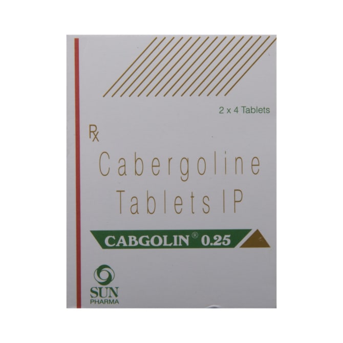 Cabergoline (0.25mg) Cabgolin Tablet (Dostinex) - Image 3