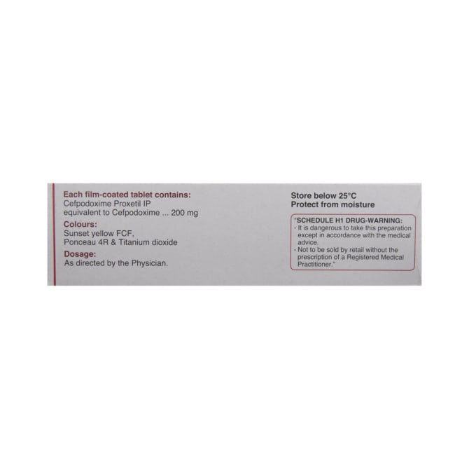 Cefpodoxime Proxetil (200mg) Cefoprox Tablet (vantin) - Image 3
