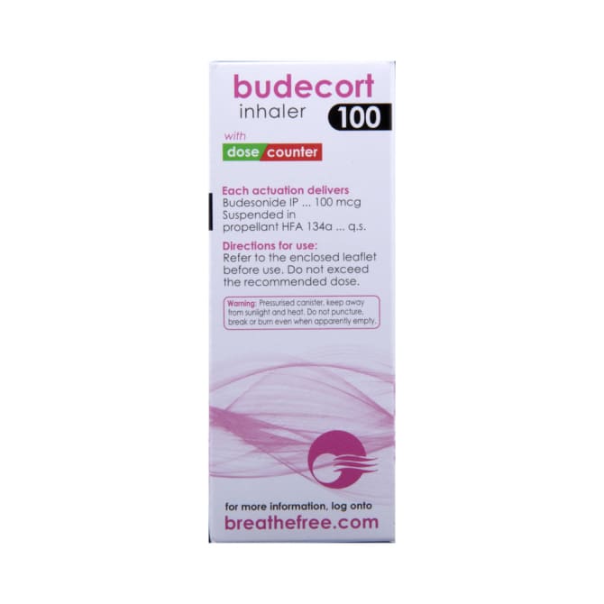 Budesonide (100mcg) (Budecort) Inhaler - Image 3