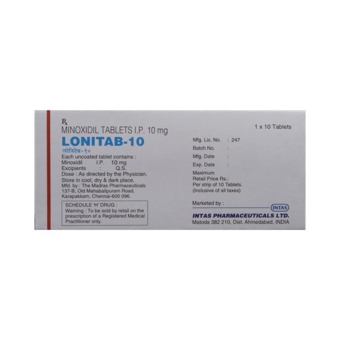 Lonitab 10mg (Loniten) - Image 3