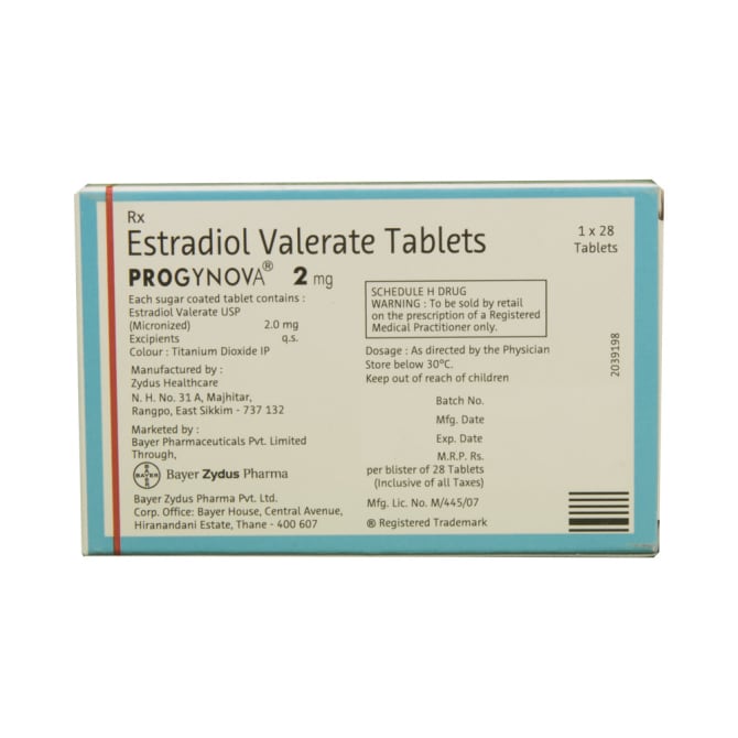 Estradiol (2mg) Progynova Tablet (Estrace) - Image 3