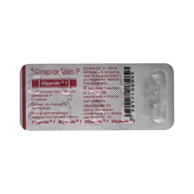 Glimepiride (1mg) Glypride - Image 5