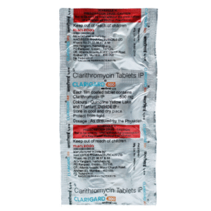 clarithromycin (500mg) (generic Biaxin)