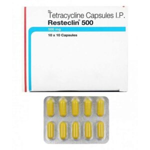 Tetracycline (500mg) Resteclin Capsule (sumycin)