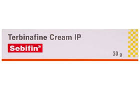 Terbinafine (1% w/w) Sebifin Cream (Lamisil)