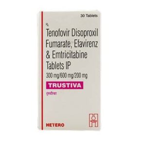 Emtricitabine (200mg) + Tenofovir disoproxil fumarate (300mg) + Efavirenz (600mg) ATRIPLA(TM) Tablet