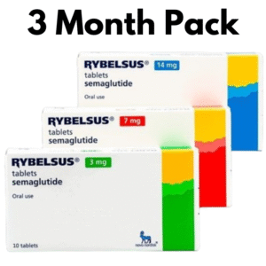 Semaglutide 3 Month Pack (Total 90 Tablets)