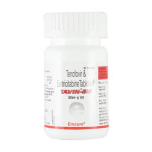 Emtricitabine (200mg) + Tenofovir disoproxil fumarate (300mg) Truvada Tablet
