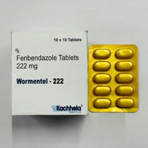 Fenbendazole 222mg (Wormentel) Tablets