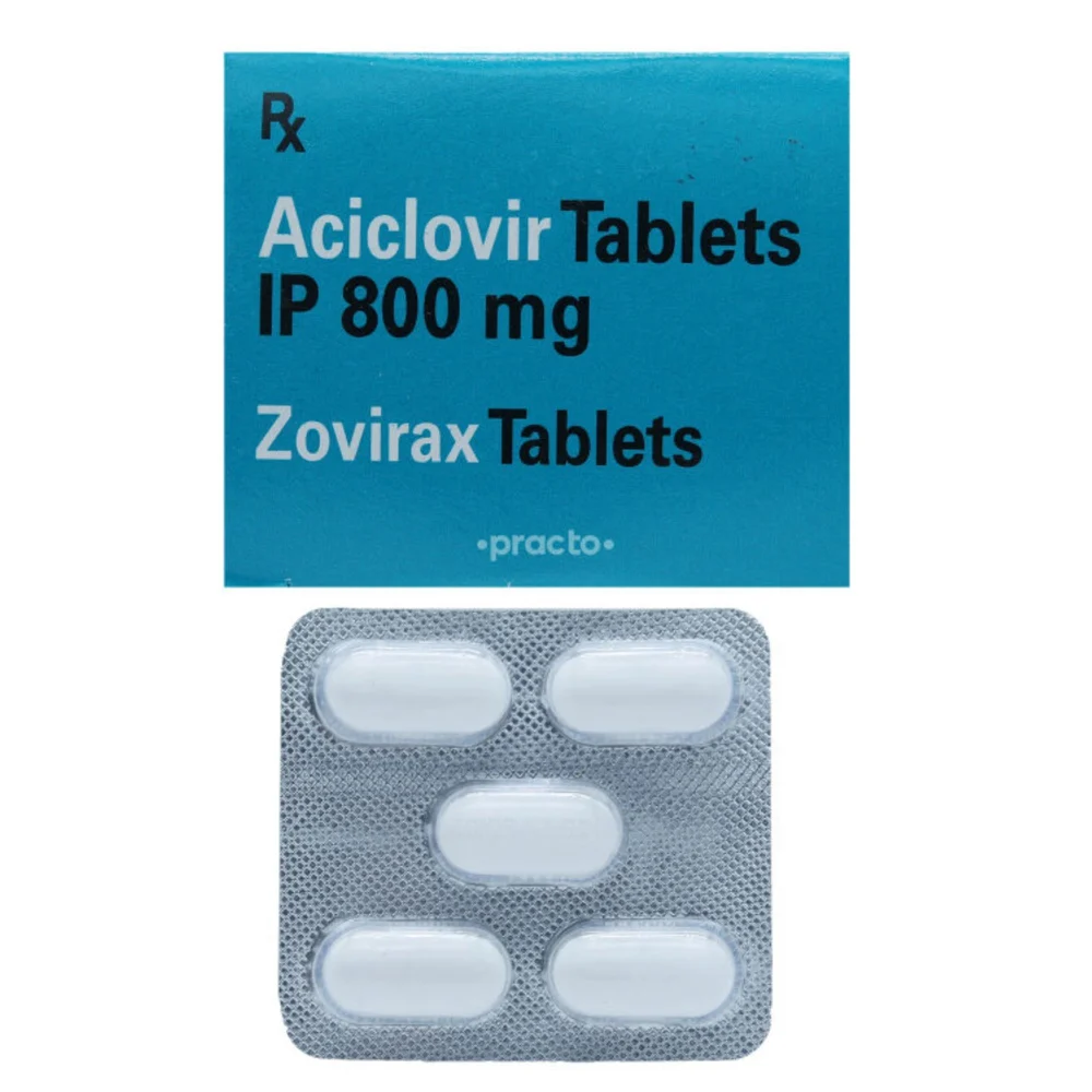Acyclovir (800mg) Acivir (Zovirax)