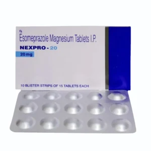 ESOMEPRAZOLE MAGNESIUM (20mg) Tablet Esomeprazole
