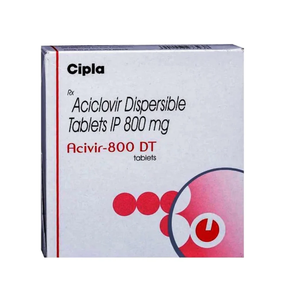 Acivir Dispersible Tablets 800mg