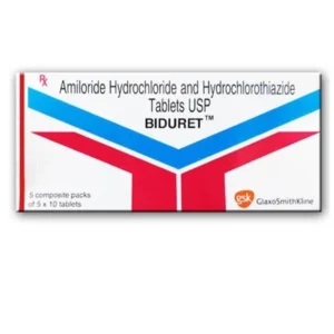 Amiloride (2.5mg) + Hydrochlorothiazide (25mg) Moduretic