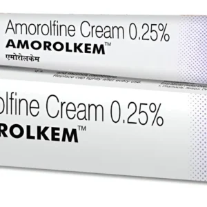 Amorolfine (0.25% w/w) + Phenoxyethanol (1% w/w) Fungicros Cream