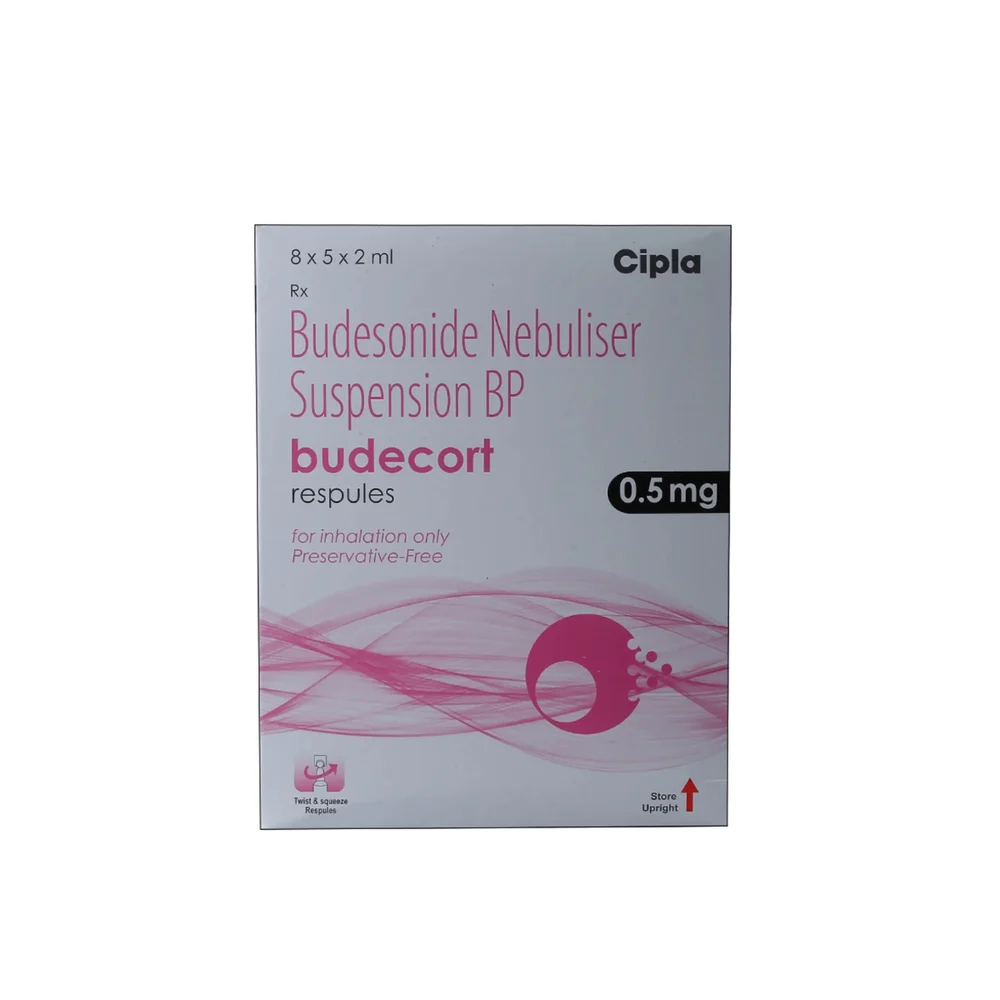 Budesonide (0.5mg) Budecort Respules 2ml